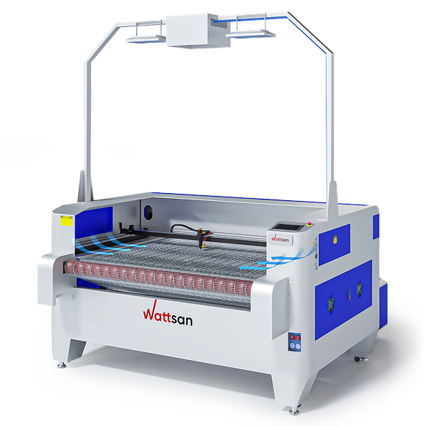 Система вакуумной фиксации материала на Wattsan 1610 Cam Conveyor